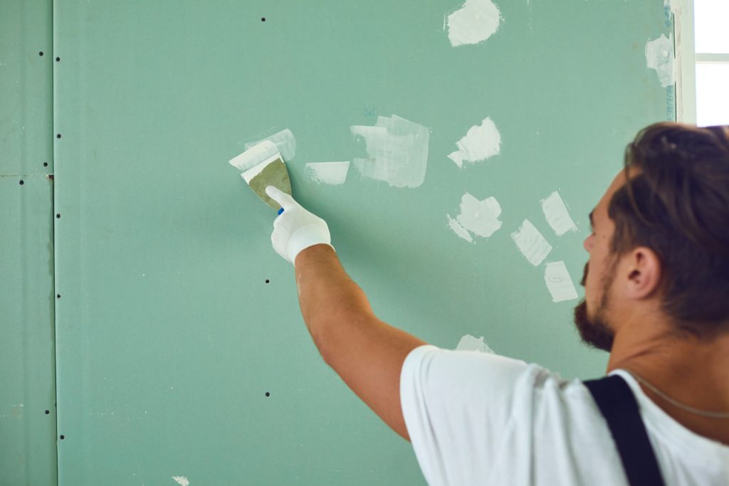 Gyprock wall patch repairs